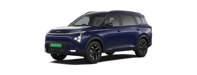 Kia Carens Clavis EV in Imperial Blue