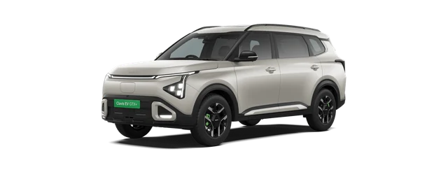 Kia Carens Clavis EV in Ivory Silver Matte