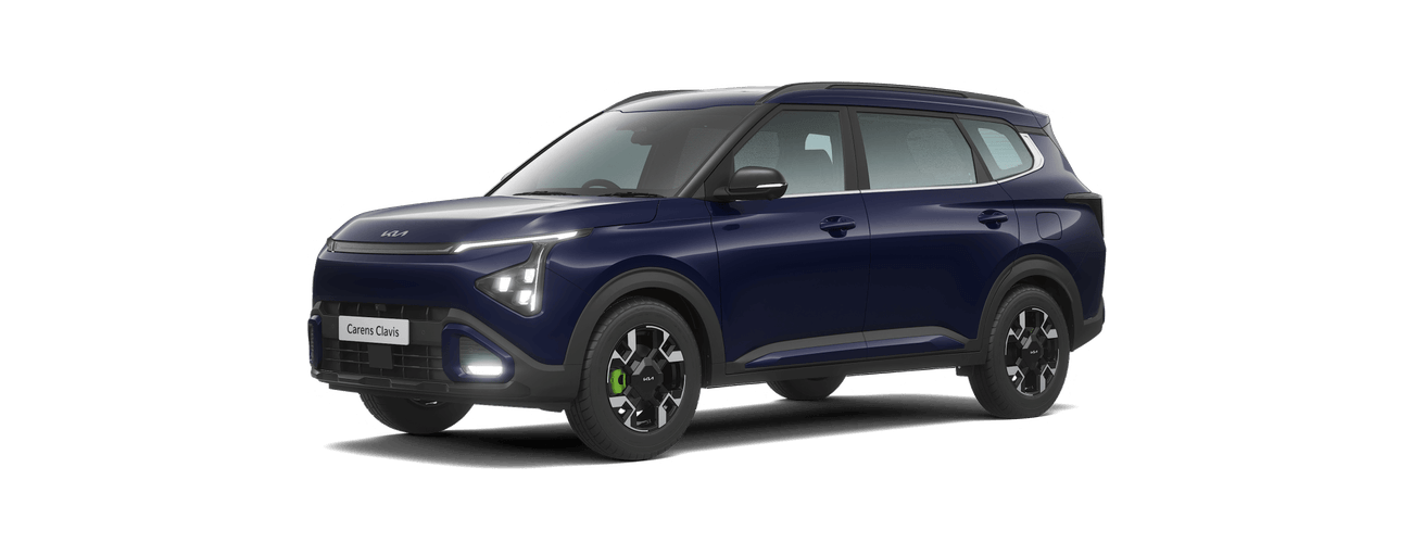 Kia Carens Clavis in Imperial Blue