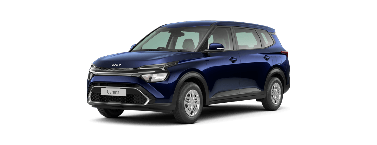 Kia Carens in Imperial Blue
