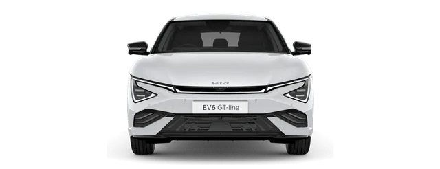 Kia EV6 in Snow White Pearl