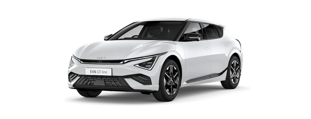 Kia EV6 in Snow White Pearl