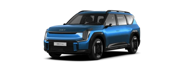 Kia EV9 in Ocean Blue