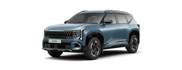 Kia Seltos in Frost Blue