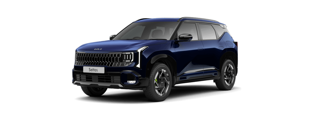 Kia Seltos in Imperial Blue