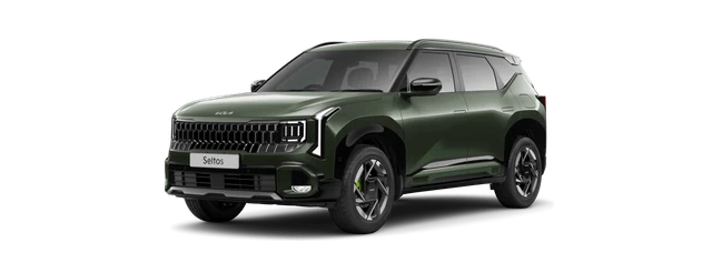 Kia Seltos in Pewter Olive