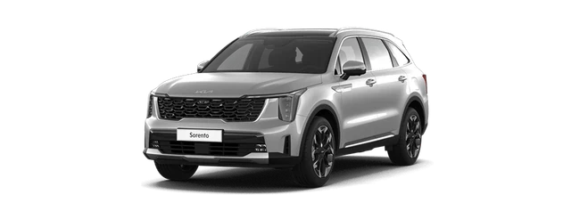 Kia Sorento in Ivory Silver