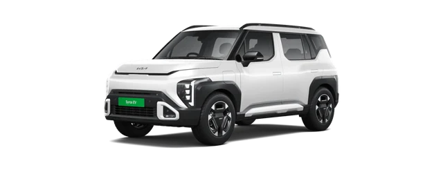Kia Syros EV in Glacier White Pearl