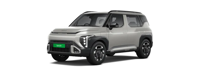 Kia Syros EV in Ivory Silver Gloss