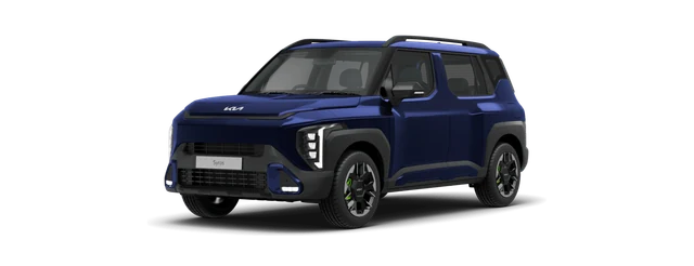 Kia Syros in Imperial Blue