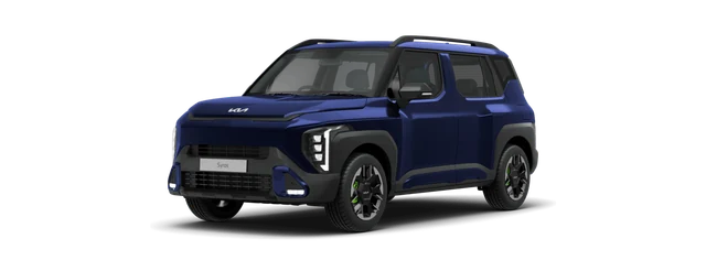 Kia Syros in Imperial Blue