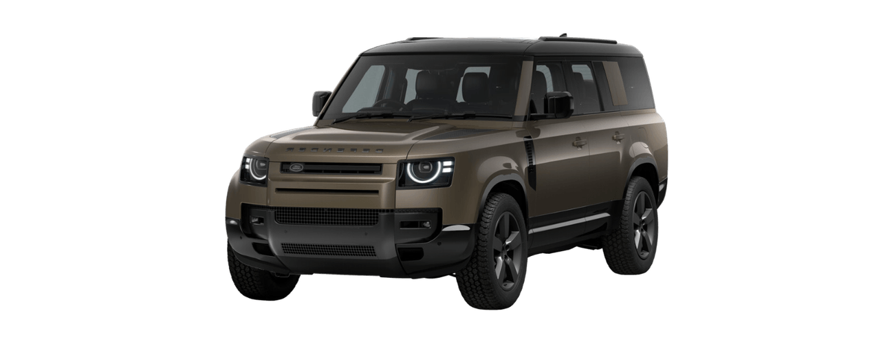 Land Rover Defender 130 in Gondwana Stone