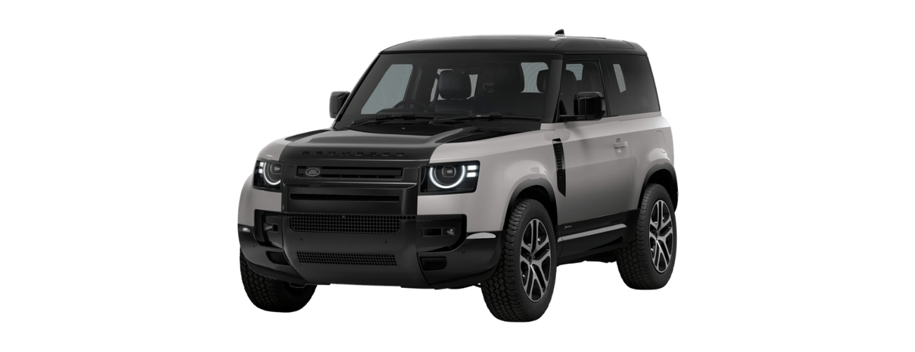 Land Rover Defender 90 in Borasco Grey