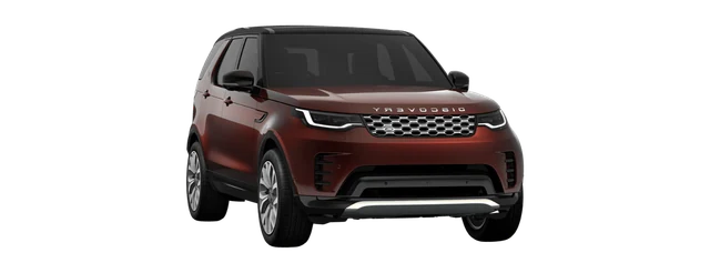 Land Rover Discovery in Sedona Red