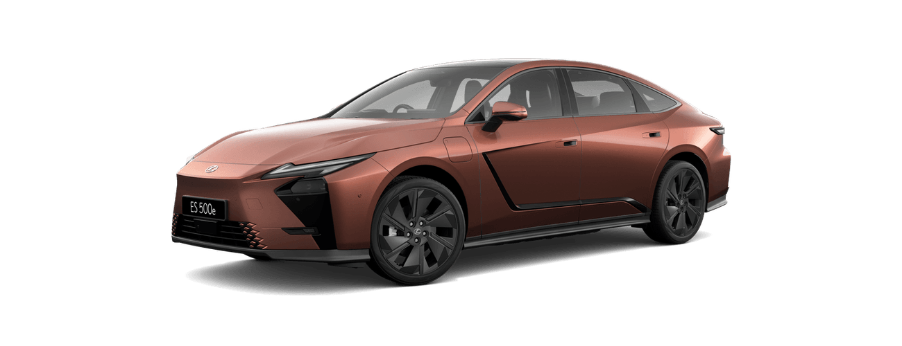Lexus ES 500e in Sonic Copper