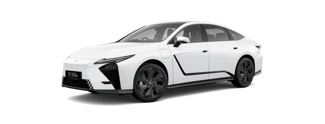 Lexus ES 500e in White Nova