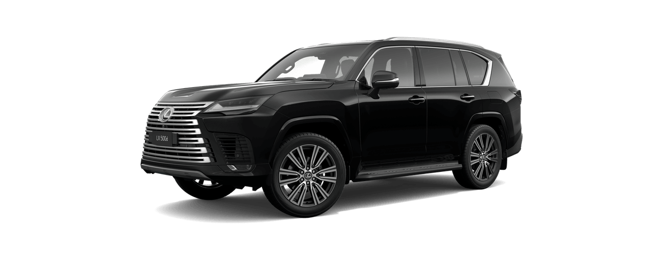 Lexus LX 500d in Graphite Black