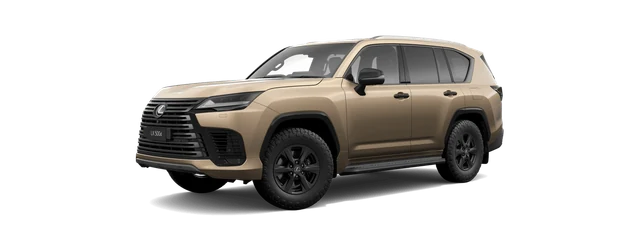 Lexus LX 500d in Moon Desert