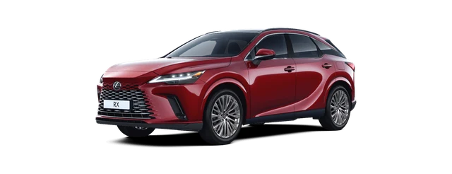 Lexus RX 350h in Red Mica Crystal Shine