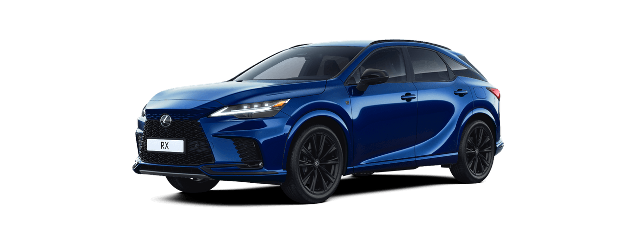 Lexus RX 500h in Heat Blue Contrast Layering