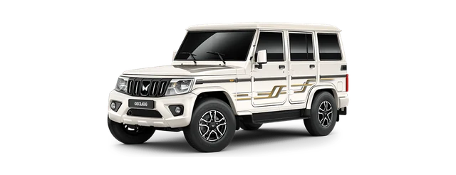 Mahindra Bolero in Diamond White