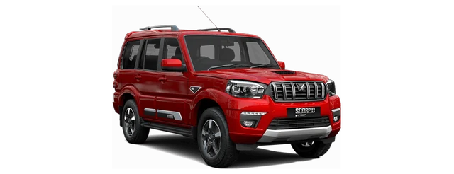 Mahindra Scorpio Classic in Molten Red