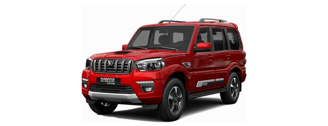 Mahindra Scorpio Classic in Molten Red