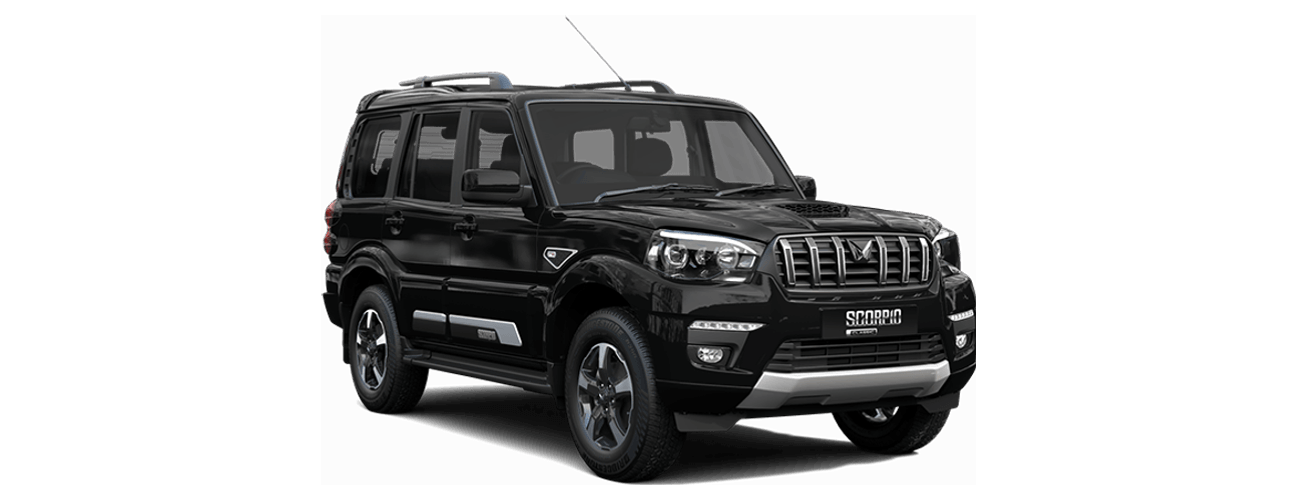 Mahindra Scorpio Classic in Stealth Black