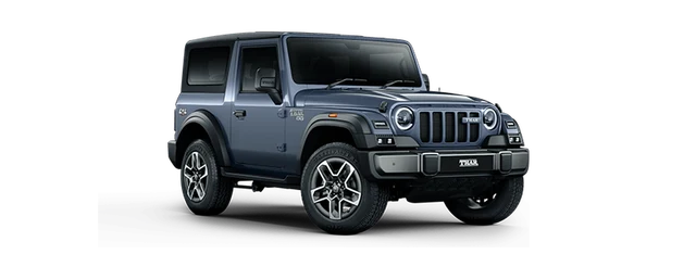 Mahindra Thar OG in Battleship Grey