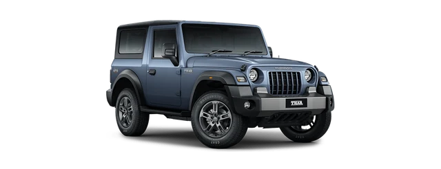 Mahindra Thar in Battleship Grey