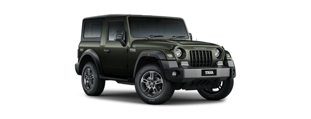Mahindra Thar in Deep Forest