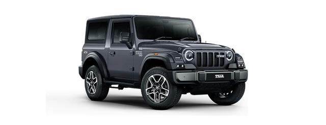 Mahindra Thar OG in Galaxy Grey