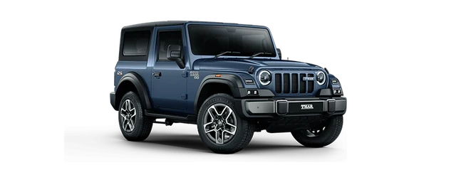Mahindra Thar OG in Jeans Blue