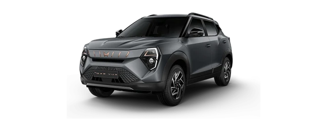 Mahindra XUV 3XO EV in Galaxy Grey