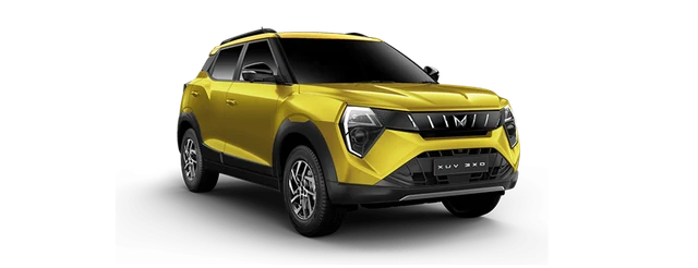 Mahindra XUV 3XO in Citrine Yellow