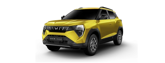 Mahindra XUV 3XO in Citrine Yellow