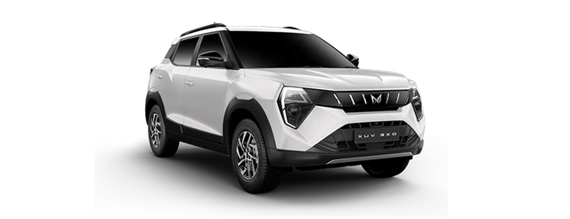 Mahindra XUV 3XO in Everest White