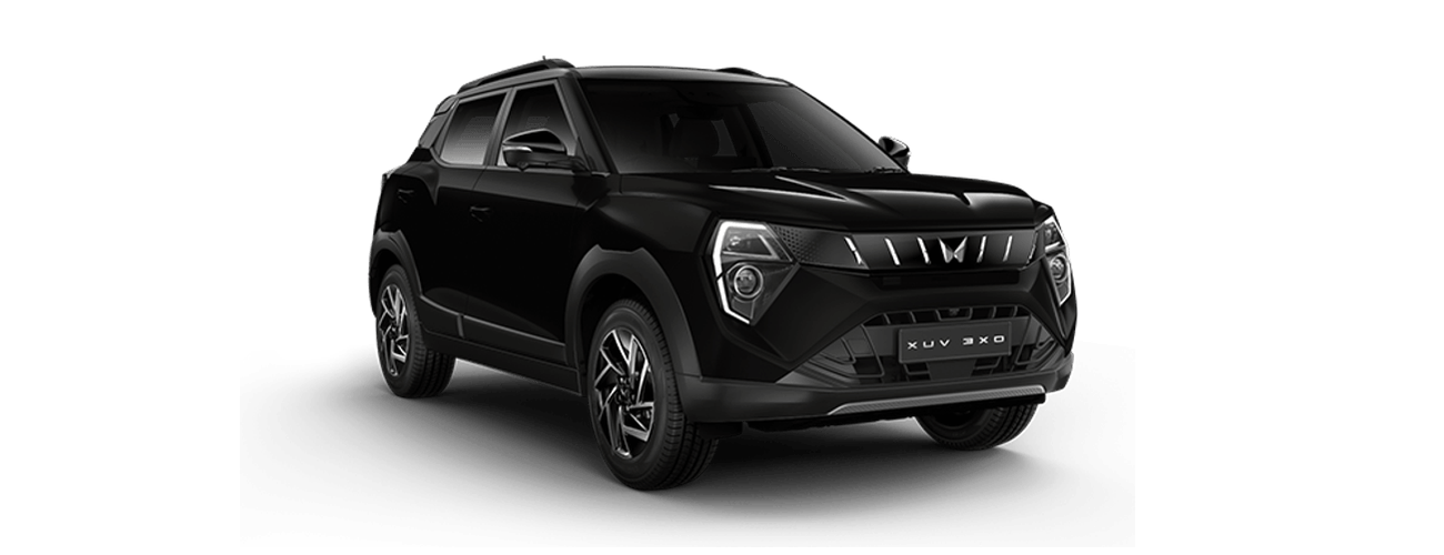 Mahindra XUV 3XO in Stealth Black