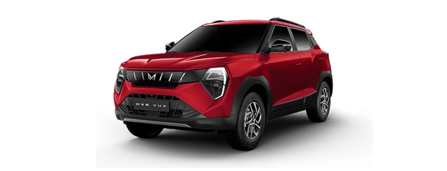 Mahindra XUV 3XO in Tango Red