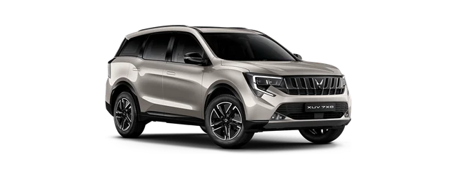 Mahindra XUV 7XO in Desert Myst