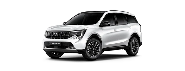 Mahindra XUV 7XO in Everest White (dual tone)