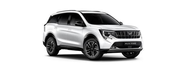 Mahindra XUV 7XO in Everest White