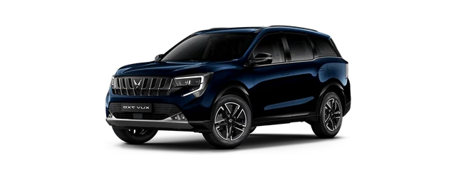 Mahindra XUV 7XO in Nebula Blue