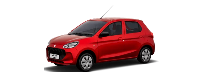 Maruti Suzuki Alto K10 in Metallic Sizzling Red