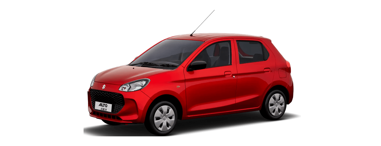 Maruti Suzuki Alto K10 in Metallic Sizzling Red