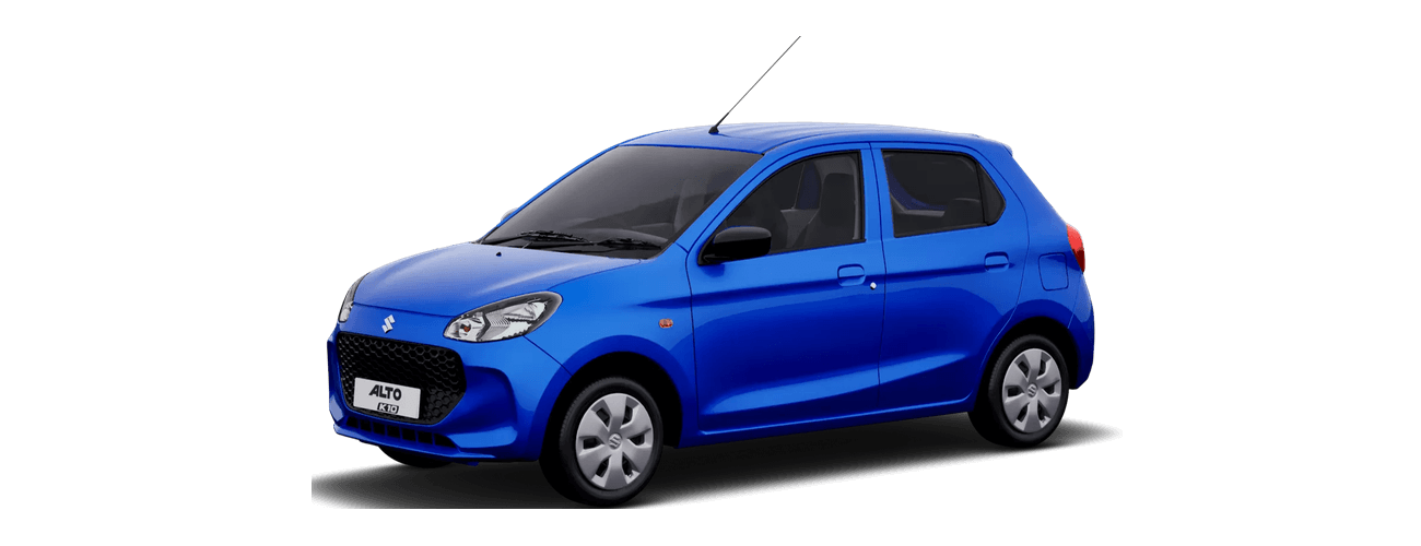 Maruti Suzuki Alto K10 in Metallic Speedy Blue