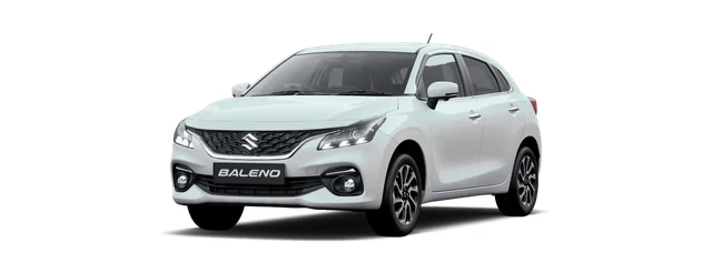 Maruti Suzuki Baleno in Arctic White