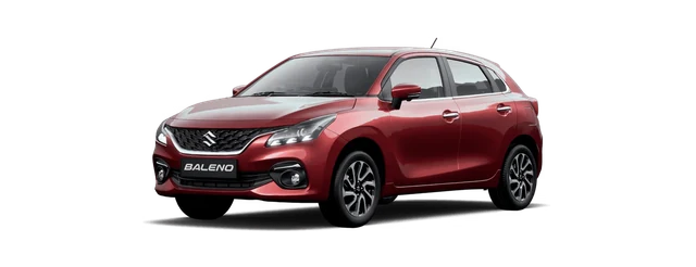 Maruti Suzuki Baleno in Opulent Red