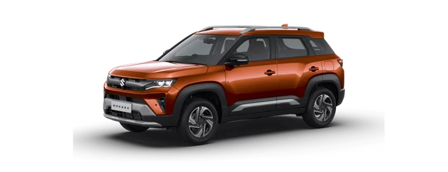 Maruti Suzuki Brezza in Vivacious Orange