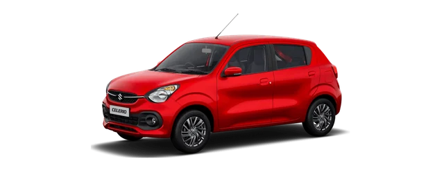 Maruti Suzuki Celerio in Solid Fire Red